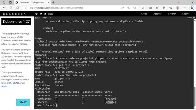 Certified Kubernetes Administrator (CKA)Practice Questions - 2023 - Part 15 - Role and Role bindin смотреть онлайн