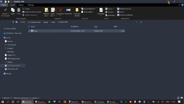 Tutoriel PHP prise en main смотреть онлайн