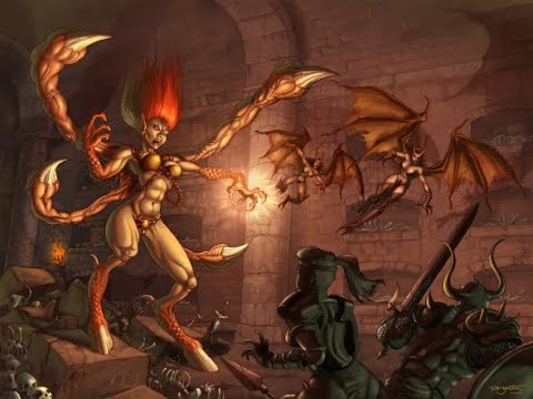 Diablo 2 Первый акт на сложности HELL(ад). Некромант и Палладин. Победа над Андриель смотреть онлайн