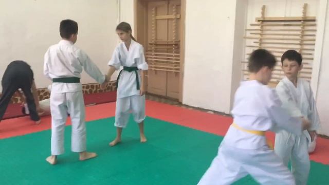 Айкидо Лесозаводск. Фрагменты занятий. смотреть онлайн