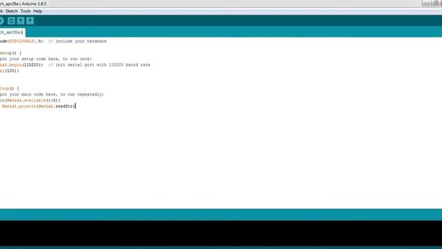 Arduino 1# ESP8266 UART EXAMPLE смотреть онлайн