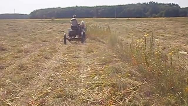 Прицепная конная косарка. смотреть онлайн