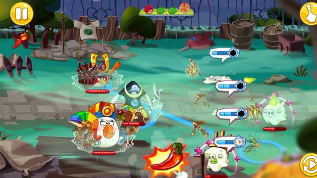 angry birds epic version 2.0 #82 Halloween event levels 12+13. смотреть онлайн