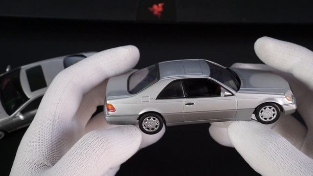 MINICHAMPS MERCEDES-BENZ CL 600 SEC W140 1:43 REVIEW