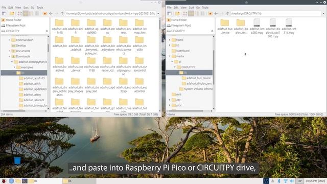 Read and Display Environment Sensor Data Using Raspberry Pi Pico and CircuitPython смотреть онлайн