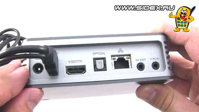 Sidex.ru: Видеообзор WD TV Live HD Network Media Player (rus) смотреть онлайн