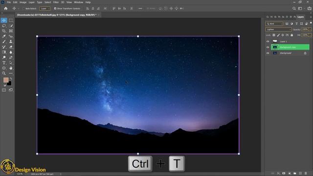 آموزش فتوشاپ : افکت ستاره ای داخل فتوشاپ | Photoshop Tutorial: Star Effect In Photoshop