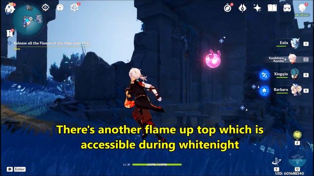 How to release all the Flames of the high gate in Yachimatahiko's Locus Trial Genshin Impact смотреть онлайн