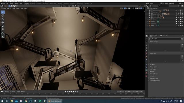 Hogwarts Virtual Tour: The Moving Stairs! смотреть онлайн