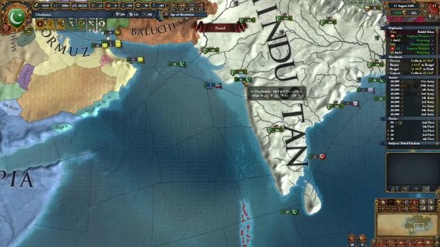 THE SUN NEVER SETS on the INDIAN EMPIRE! EU4 Hindustan/Bharat смотреть онлайн