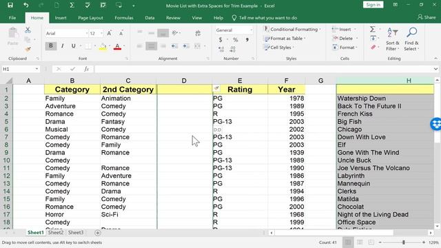 Moving and Copying Columns in Excel смотреть онлайн