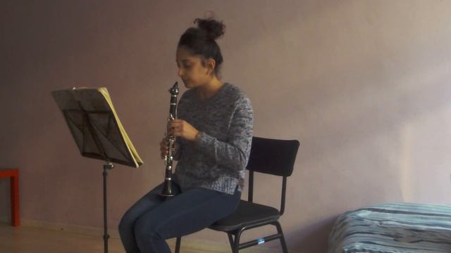 Dolores Navas Valverde E flat clarinet - Excerpts смотреть онлайн