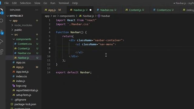 Animated Responsive Navbar (Part 1) - React & CSS Animation Tutorial for Beginners смотреть онлайн