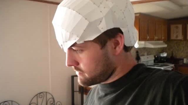 Pepakura Captain America Helmet Build смотреть онлайн
