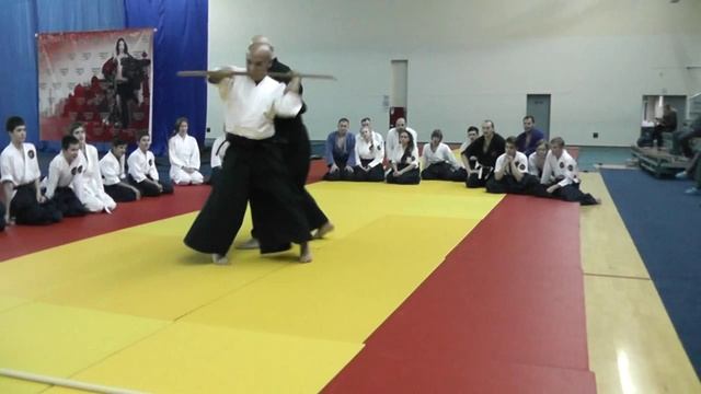 Айкидо. Такаси Куроки (11.2015; семинар, зал).avi