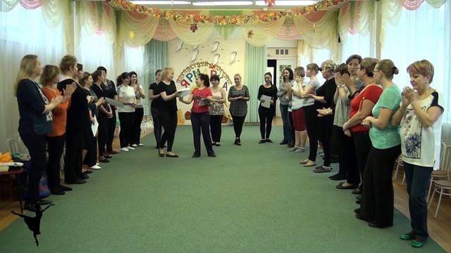 Вручение сертификатов участникам семинаров по хореографии от Ольги и Маргариты Киенко. смотреть онлайн