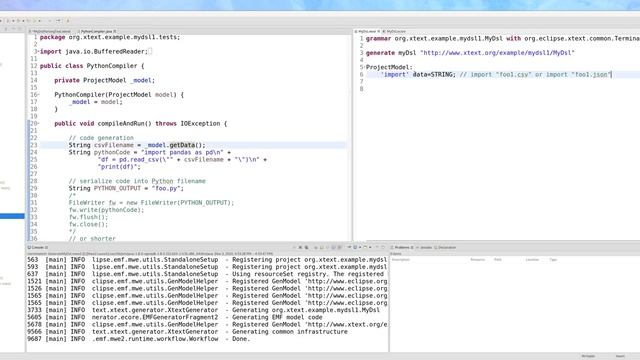 Compiler with Xtext (in Java or Xtend) смотреть онлайн