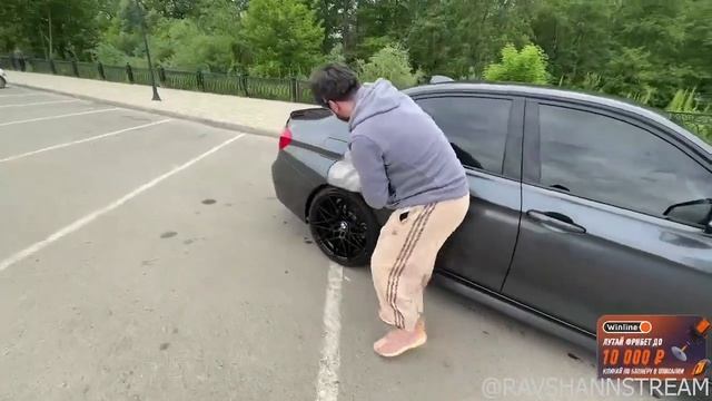 РАВШАН ПРОДАЕТ БМВ! СУЕТА С РАВШАНОМ И АЛЛОЙ | РАВШАН ИРЛ СТРИМ смотреть онлайн