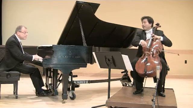 Beethoven Cello Sonata No. 3 in A Major, Adam Liu--cello, David Allen Wehr, piano, Movement 3 смотреть онлайн