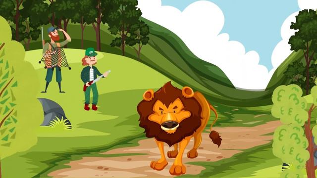 The Lion and the Mouse Tale🦁🐭Aesop´s Fable with subs | Learn English Through Story |Fábula en inglé смотреть онлайн