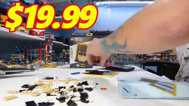 BRICK SKETCHES BATMAN SPEED BUILD! смотреть онлайн