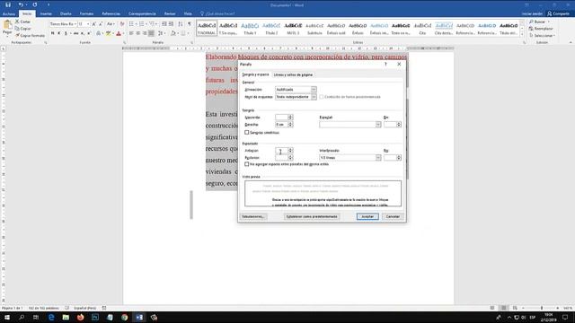 Word: Espaciado entre párrafos (espacios entre párrafos) смотреть онлайн