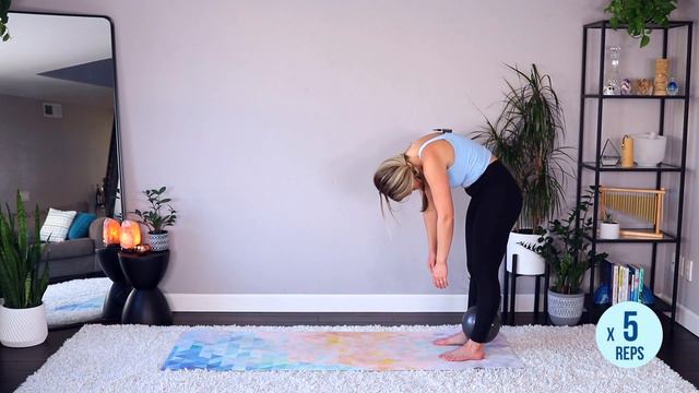 10 Minute Mini Ball Pilates | Total Body Pilates with Small Ball смотреть онлайн