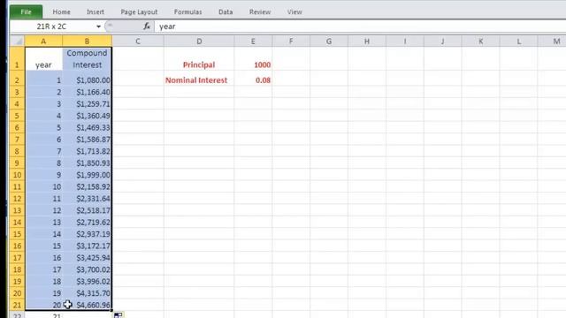 Simple and Compound Interest Schedule Part II смотреть онлайн