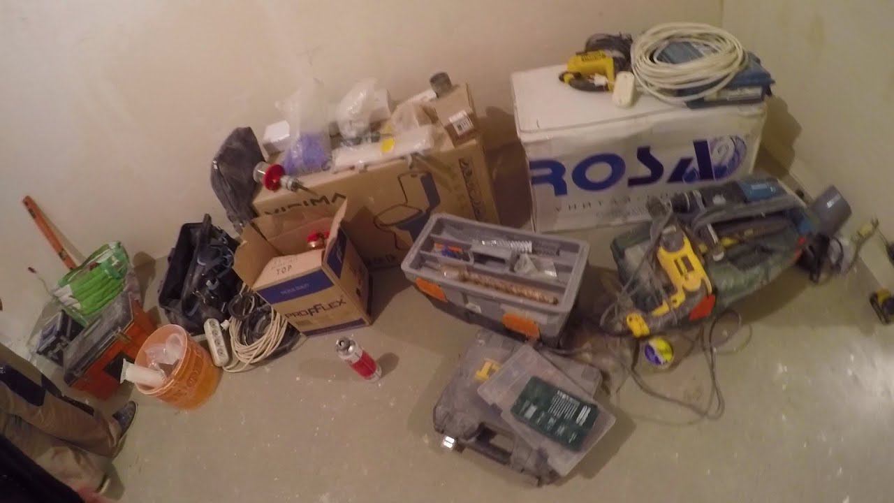 Какой ИНСТРУМЕНТ нужен мастеру?.Черновые работы в квартире.Сдали САНУЗЕЛ. смотреть онлайн