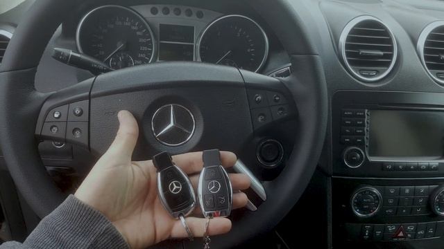 Ключ за Mercedes ML 2008 г. Изработка на дубликат смотреть онлайн