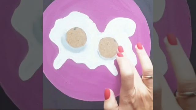 Простой рисунок гуашью | Яичница смотреть онлайн