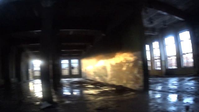 Заброшенный цех завода со странными символами смотреть онлайн