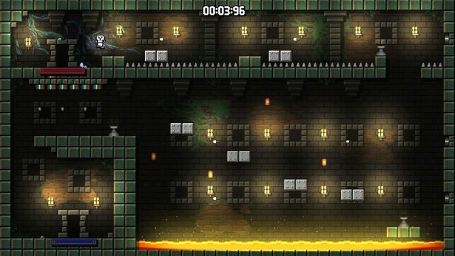 Castle Of Pixel Skulls: Gameplay: How To Play Like A Pro (Not) смотреть онлайн