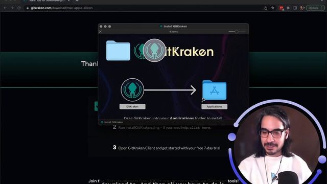 GitKraken Client Tutorials: How to install on MAC ? смотреть онлайн