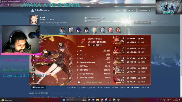 AYAKA AND SHENHE SECOND PHASE 3.5 GENSHIN IMPACT LIVE INDIA смотреть онлайн