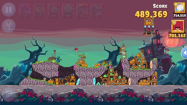 Angry Birds Friends Level 7 Tournament 992 three stars NO POWER-UP walkthrough 2021-10-18 смотреть онлайн