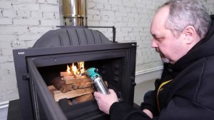 Новая. Чугунная. Крутая. Каминная топка EVEREST D-10