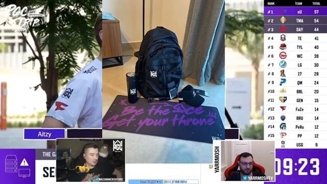 [RU] Смотрим PGC2022 | Группа Б | День 2 | !gift !code !telega смотреть онлайн