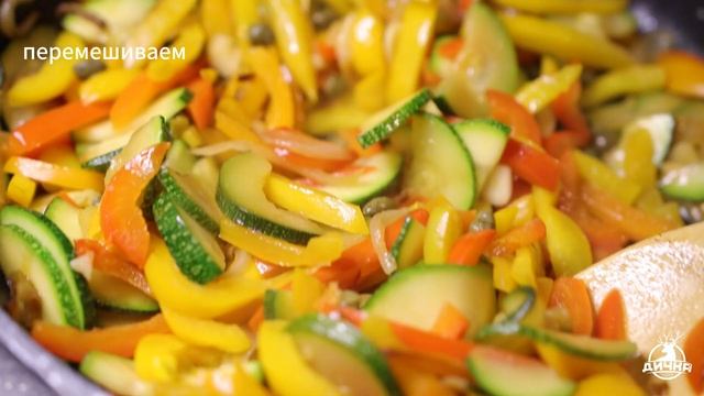 Филе нерки в духовке с овощным гарниром. Вы такого не пробовали! Вкусный и легкий ужин! смотреть онлайн