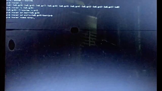 How To Fix Error Unknown Filesystem Grub Rescue