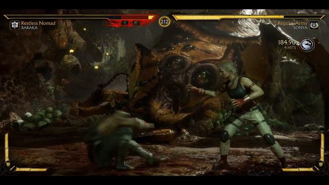 Mortal Kombat 11 Baraka vs Sonya смотреть онлайн