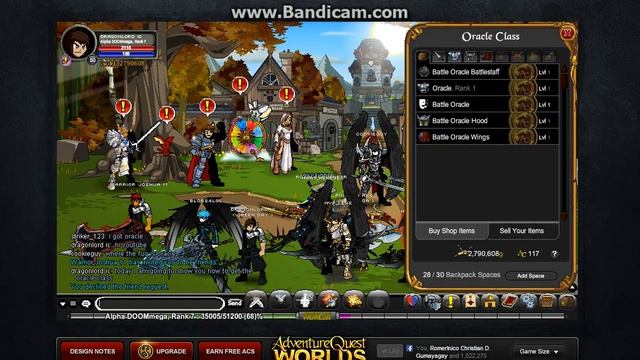 AQW-How to get Oracle Class смотреть онлайн