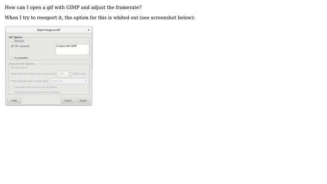 Adjusting gif framerate in GIMP 2 смотреть онлайн