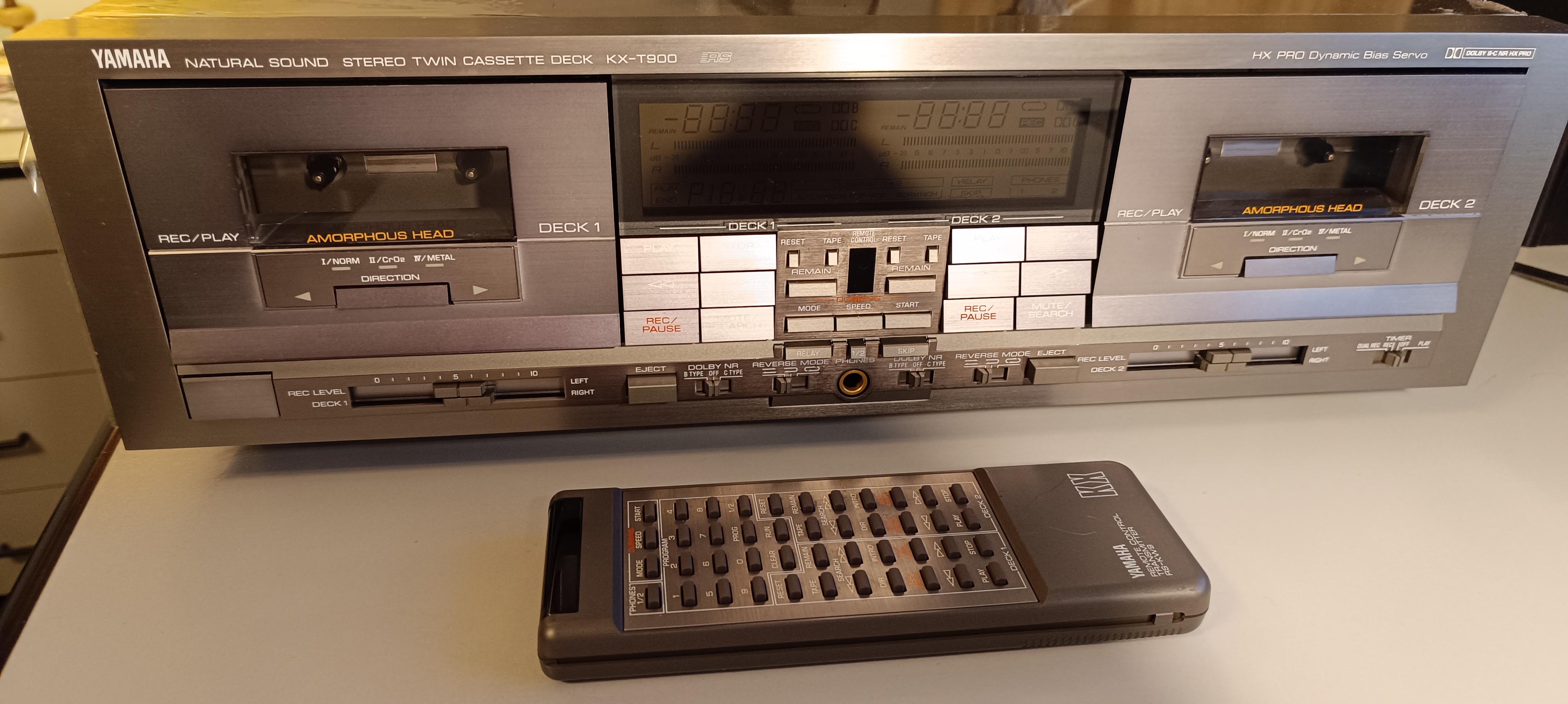 YAMAHA KX-T900  двойная реверсивная дека