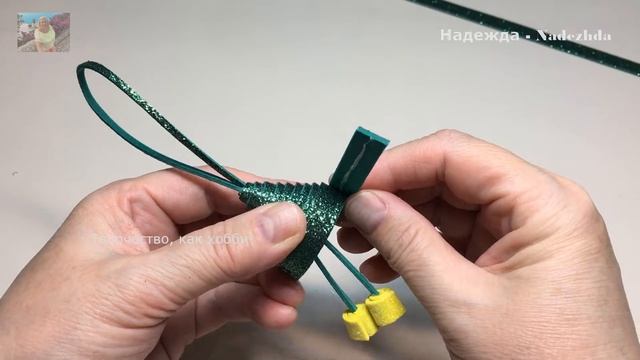 Гномики - волшебники из глиттерного фоамирана. Новый год! New Year! смотреть онлайн