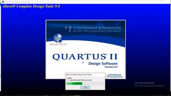 Quartus II 9.0 Installation Process ( With Crack )