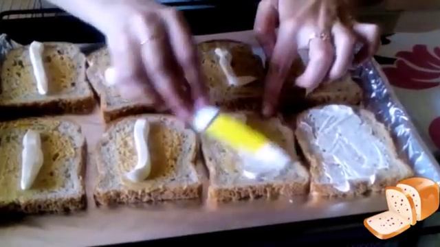 Горячие бутерброды в духовке!
