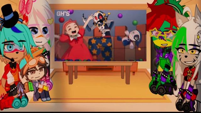 Security Breach Reacts to Two Face 2(Darkside)||(5/?)||FNAF SB||Gacha Reaction смотреть онлайн