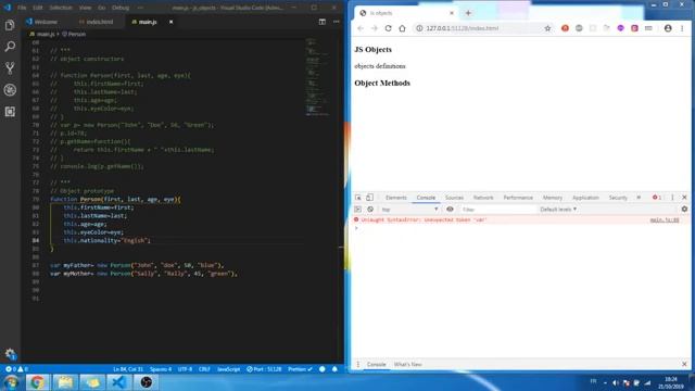 What is #JavaScript #Object ? || #properties || #prototype|| { 2019 } смотреть онлайн