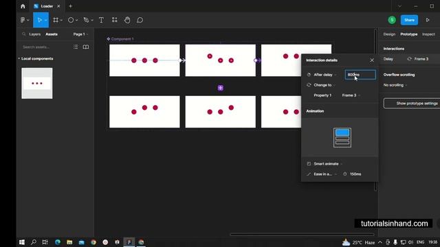 Jumping or Bouncing Ball Loading Animation using figma смотреть онлайн
